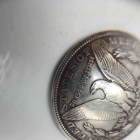 1921刻印 モルガンコインコンチョ メンズ
