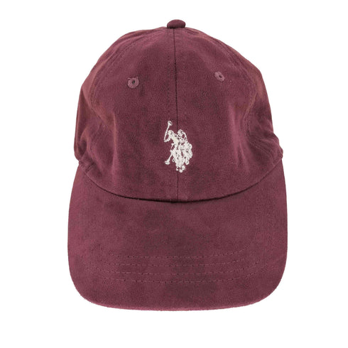 ユーエスポロアッスン U.S.POLO ASSN フェイクスエード 6パネルキャップ レディース 57-59cm