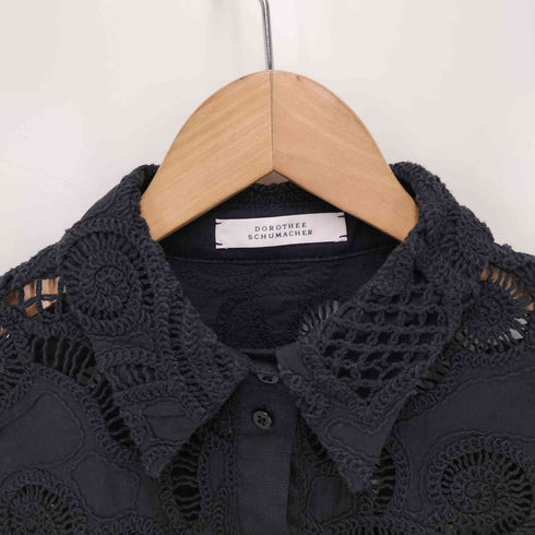 DOROTHEE SCHUMACHER レース ボリュームスリーブ ブラウス レディース 1