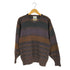 INIS MEAIN アイルランド製 マルチパターン クルーネックニット メンズ import:M