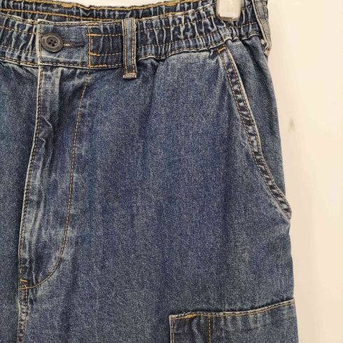 ジーユー GU 24AW デニムコンバーチブルワイドカーゴパンツ メンズ JPN:M
