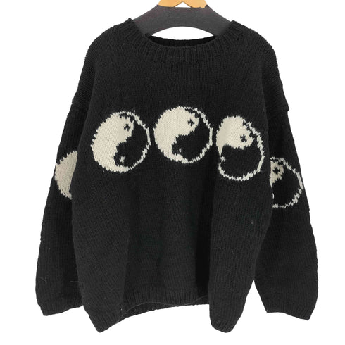 MACMAHON KNITTING MILLS Line Yin & Yang Crew Neck Knit メンズ