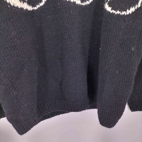 MACMAHON KNITTING MILLS Line Yin & Yang Crew Neck Knit メンズ