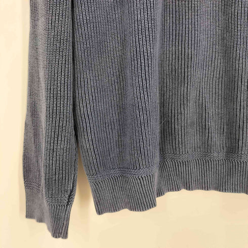 トミーバハマ Tommy Bahama JEANS ガーメントダイ ハーフジップ プルオーバーニット メンズ import:L