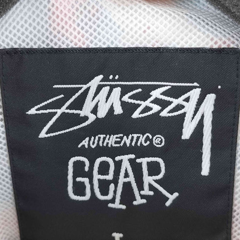 ステューシー Stussy 00S 総柄 マルチカラー ナイロンジャケット メンズ L