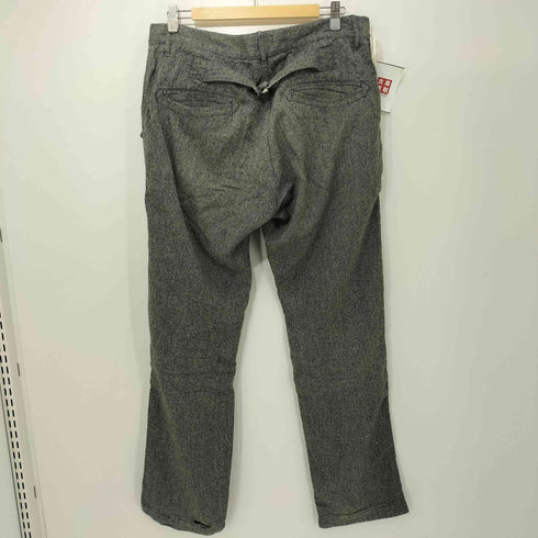 ショットブロス SCHOTT BROS. ヘリンボーン柄 リネン混 スラックス メンズ US:32-33