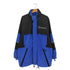 スポーツマスター SPORTSMASTER フード収納可 リフレクター 裾ドローコード ツートン 企業ロゴ ナイロンジャケット メンズ import:M