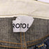 ロトル ROTOL デザイン加工ジップフライデニムパンツ メンズ 30