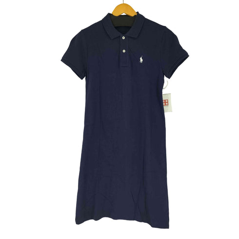 ポロラルフローレン POLO RALPH LAUREN スモールポニー刺繍 S/S ポロシャツワンピース レディース import:M