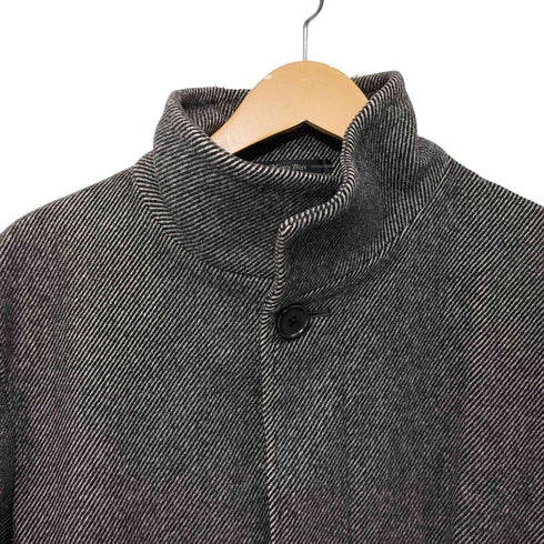 メンズビギ MENS BIGI レジメンタルストライプ ウール スタンドカラーコート メンズ JPN:L