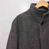 メンズビギ MENS BIGI レジメンタルストライプ ウール スタンドカラーコート メンズ JPN:L