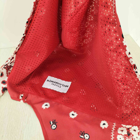 NOMARHYTHM TEXTILE DYG Hoody Silk Scarf メンズ