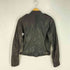 バーニーズニューヨーク BARNEYS NEWYORK イタリア製 カウレザージャケット レディース EUR:38