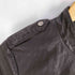 バーニーズニューヨーク BARNEYS NEWYORK イタリア製 カウレザージャケット レディース EUR:38