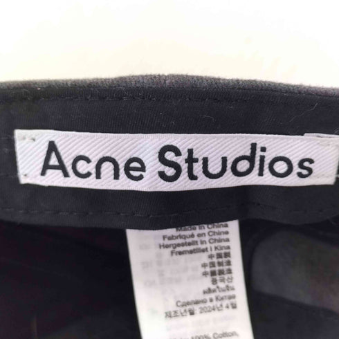 アクネストゥディオズ ACNE STUDIOS LOGO CAP メンズ