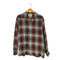 ワコマリア WACKO MARIA 23AW OMBRE CHECK OPEN COLLAR SHIRT L/S レーヨン オープンカラー オンブレチェックシャツ メンズ JPN:L