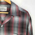 ワコマリア WACKO MARIA 23AW OMBRE CHECK OPEN COLLAR SHIRT L/S レーヨン オープンカラー オンブレチェックシャツ メンズ JPN:L