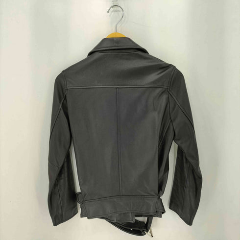スナイデル snidel ラムレザーライダースジャケット レディース 0