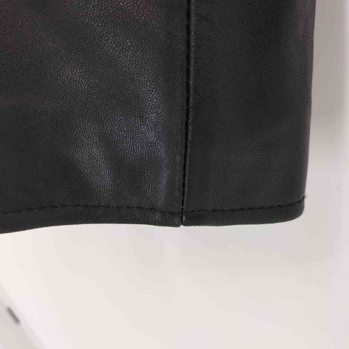 スナイデル snidel ラムレザーライダースジャケット レディース 0