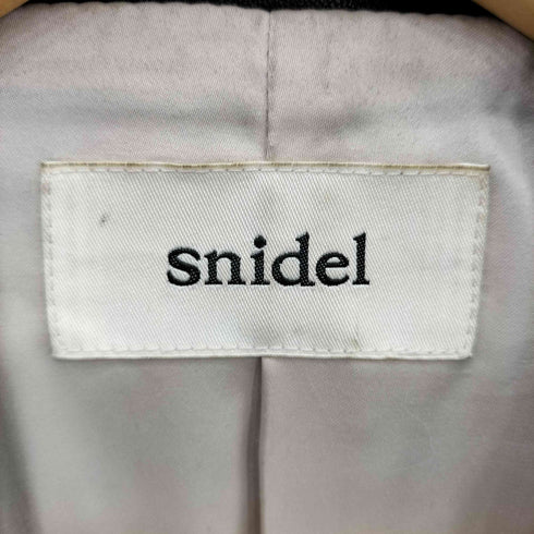 スナイデル snidel ラムレザーライダースジャケット レディース 0