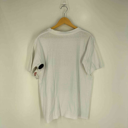 袖&裾シングル ウィトルウィウス的人体図 アート クルーネックTシャツ メンズ