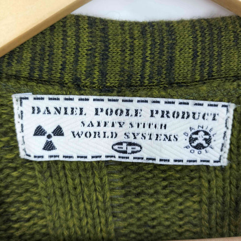 90S DANIEL POOLE ウール混 切り替えロングニット メンズ 7