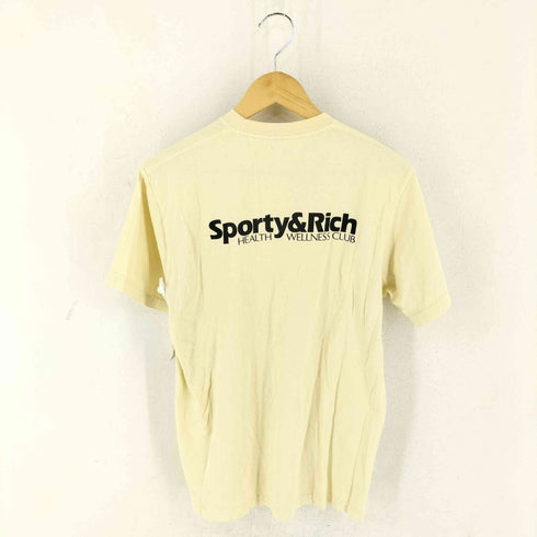 スポーティーアンドリッチ SPORTY& RICH 両面プリント S/S Tシャツ メンズ M