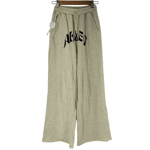 アリーバイダブルクローゼット Alley w closet フロントロゴワイドスウェットパンツ レディース FREE