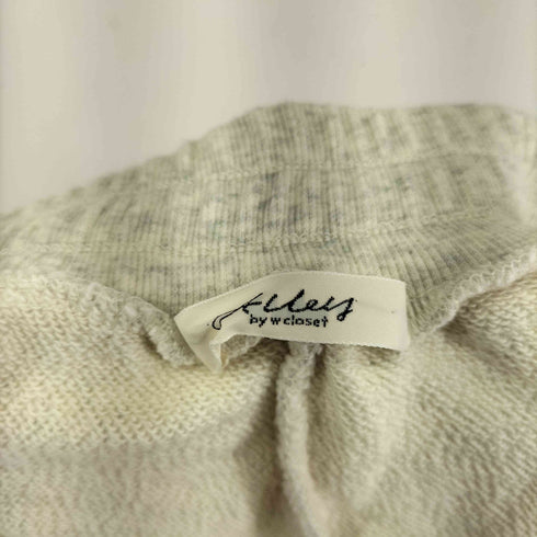 アリーバイダブルクローゼット Alley w closet フロントロゴワイドスウェットパンツ レディース FREE