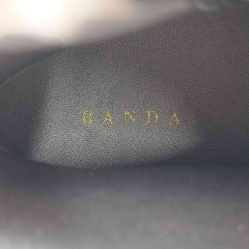 ランダ RANDA 2WAY モノグラムデザインショートブーツ レディース JPN:M