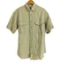 エディーバウアー Eddie Bauer 80-90S 黒タグ リネン コットン フラップポケット S/S シャツ メンズ import:M