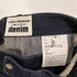 ジュンヤワタナベコムデギャルソンデニム JUNYA WATANABE COMME des GARCONS DENIM AD2019 20SS タックワイドデニムパンツ メンズ S