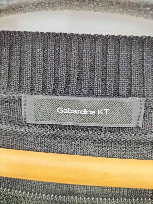 ギャバジンケーティー Gabardine K.T 異素材ドッキング ドルマンプルオーバー レディース FREE
