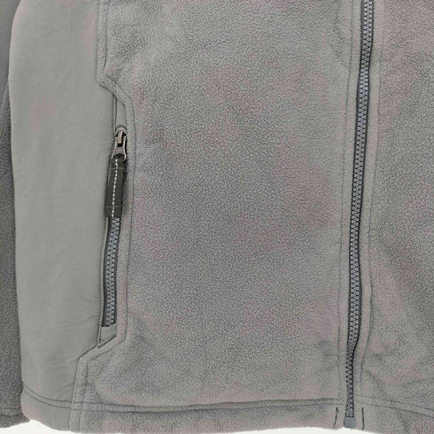 エディーバウアー Eddie Bauer ロゴ刺繍 4ポケット 切替 ブルジップ フリースジャケット メンズ import:L