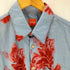 ボスヒューゴボス BOSS HUGO BOSS リーフ 総柄 S/S アロハ シャツ メンズ import:S