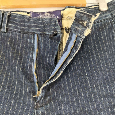 ラルフローレン RALPH LAUREN ストライプ デニムパンツ メンズ 32