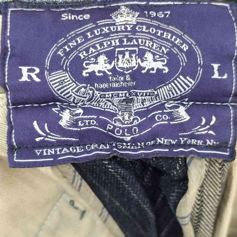 ラルフローレン RALPH LAUREN ストライプ デニムパンツ メンズ 32