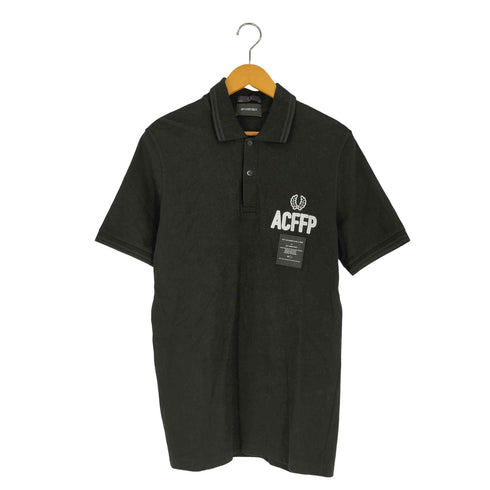 フレッドペリー FRED PERRY ART COMES FIRST エンブロイダード ポロシャツ メンズ UK:42