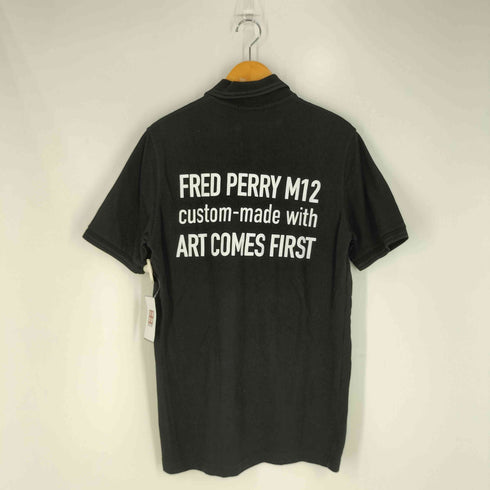 フレッドペリー FRED PERRY ART COMES FIRST エンブロイダード ポロシャツ メンズ UK:42