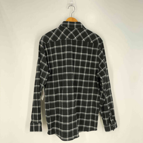 ザラ ZARA サッカー チェックレギュラーカラーシャツ メンズ import:XL
