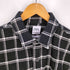 ザラ ZARA サッカー チェックレギュラーカラーシャツ メンズ import:XL