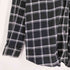 ザラ ZARA サッカー チェックレギュラーカラーシャツ メンズ import:XL