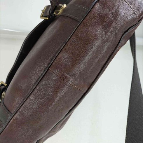 フォッシル FOSSIL 本革 レザー 2WAY ビジネスショルダーバック メンズ