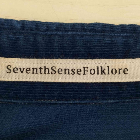 Seventh Sense Folklore コットン コーデュロイシャツ メンズ JPN:M