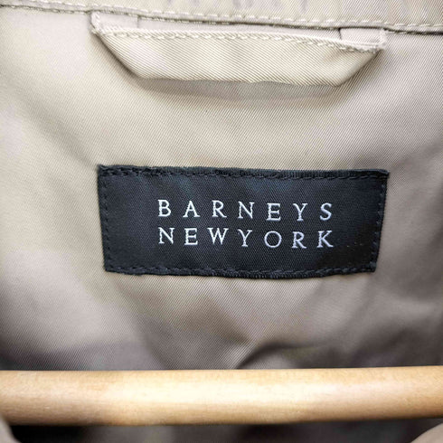 バーニーズニューヨーク BARNEYS NEWYORK ナイロン ダブルトレンチコート レディース 44