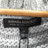 バナナリパブリック BANANA REPUBLIC 厚手 ウールニットカーディガン メンズ import:M
