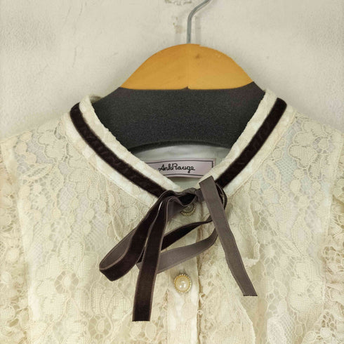 アンクルージュ Ank Rouge シアーカットワークワンピース レディース JPN:M