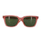 ステューシー Stussy ANGELO SUNGLASS アンジェロ ウェリントン クリアピンク メンズ