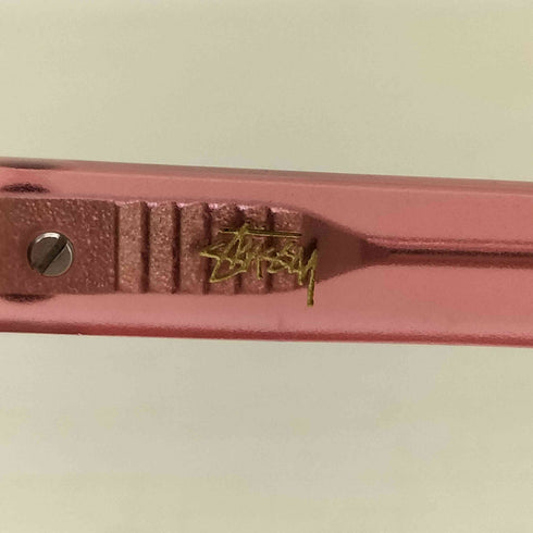 ステューシー Stussy ANGELO SUNGLASS アンジェロ ウェリントン クリアピンク メンズ