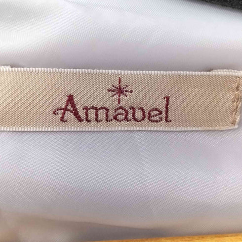 AMAVEL ショルダーフリルノースリーブワンピース レディース FREE